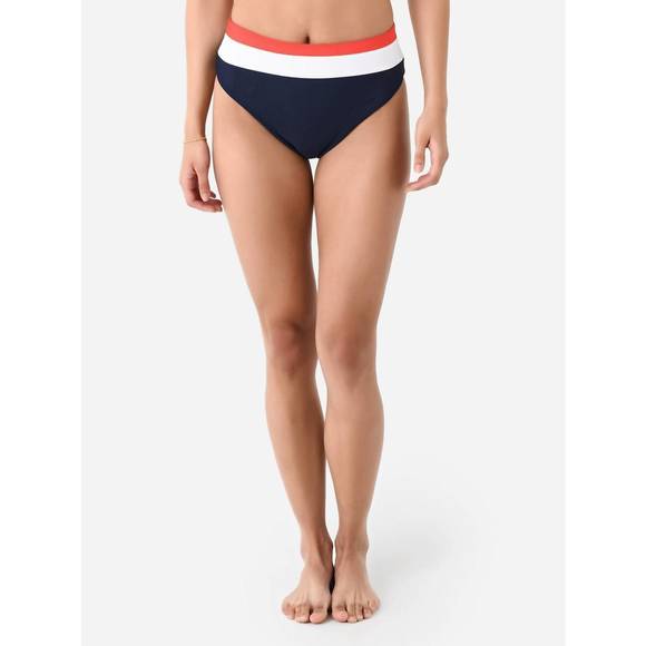 NEW BEACH RIOT heidi bikini bottom in liberty color block - Picture 1 of 3